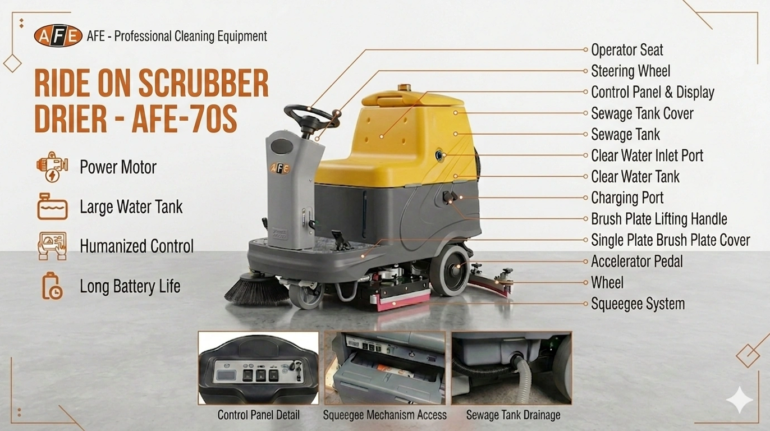 RIDEONSCRUBBERDRIER-AFE-70S